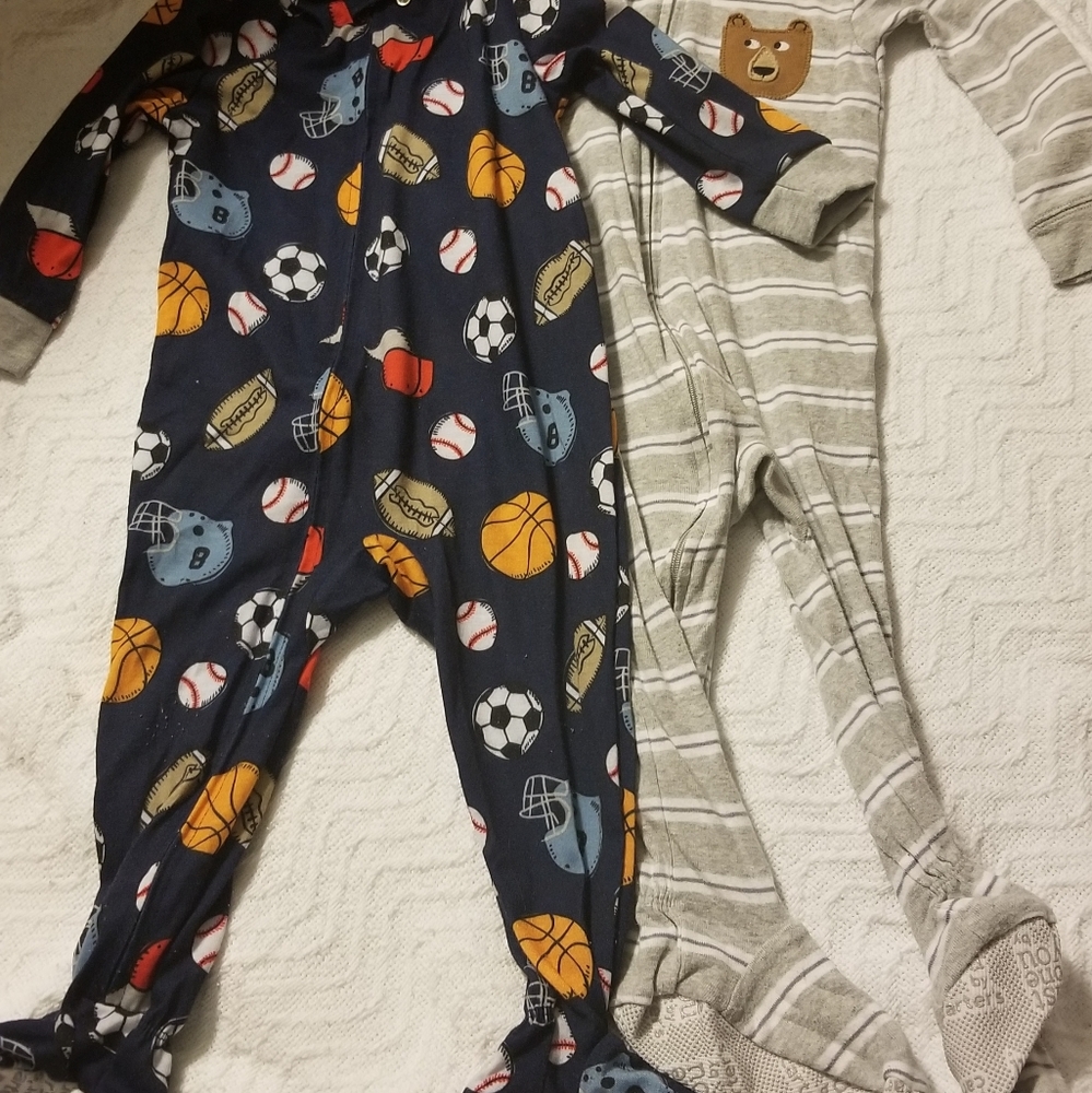 Carters footie PJs